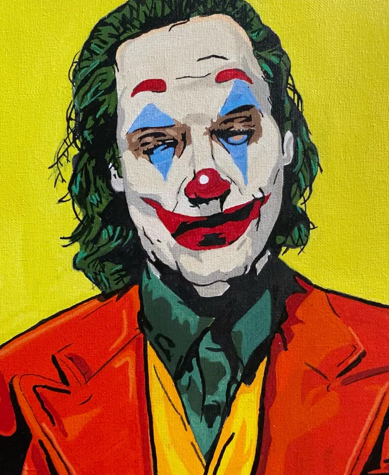 Behind the Smile — portrait of Joker
