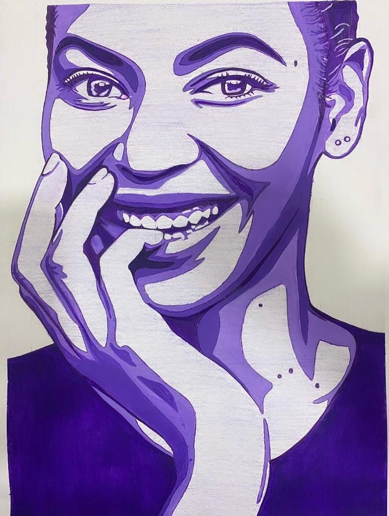 Portrait of Beyoncé by Arush Bhadoria